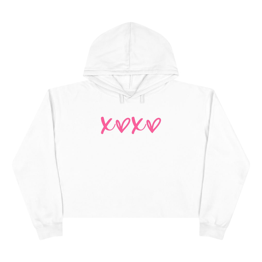 XOXO - Crop Hoodie