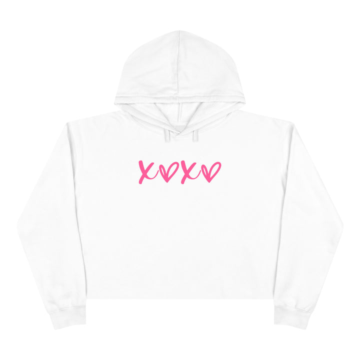 XOXO - Crop Hoodie