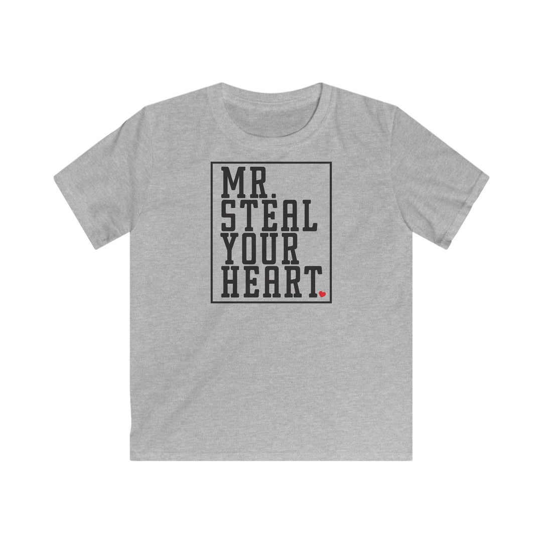 Mr. Steal Your Heart - Kids Softstyle Tee