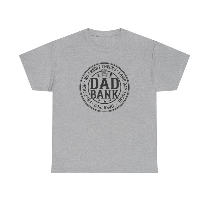 Bank Of Dad - Unisex Heavy Cotton Tee
