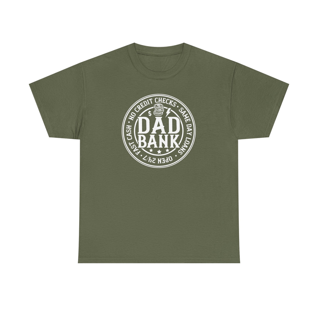 Bank Of Dad - Unisex Heavy Cotton Tee