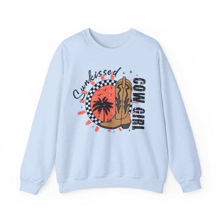 Sunkissed Cowgirl - Unisex Heavy Blend™ Crewneck Sweatshirt