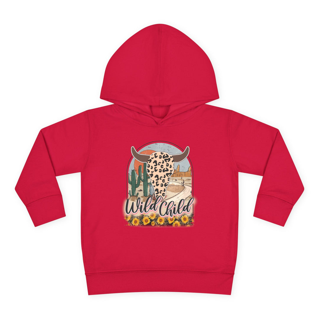Wild Child - Toddler Pullover Fleece Hoodie