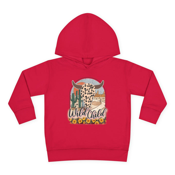 Wild Child - Toddler Pullover Fleece Hoodie