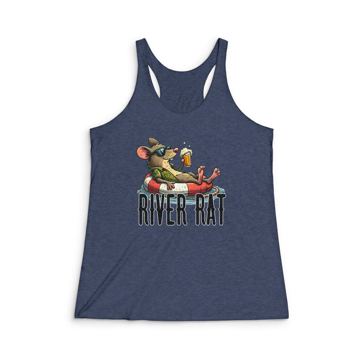 River Rat - Women's Tri-Blend Racerback Tank