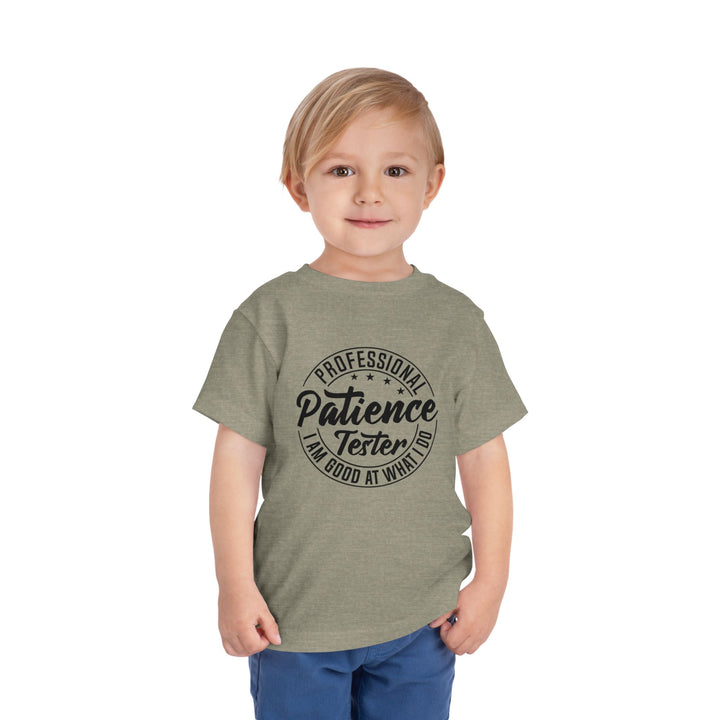 Professional Patience Tester - Toddler Short Sleeve Tee