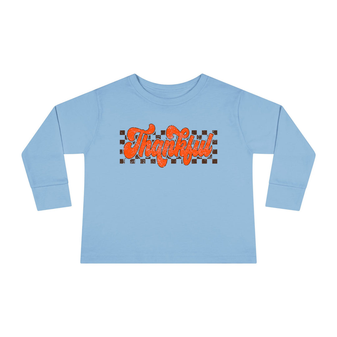 Retro Thankful - Toddler Long Sleeve Tee