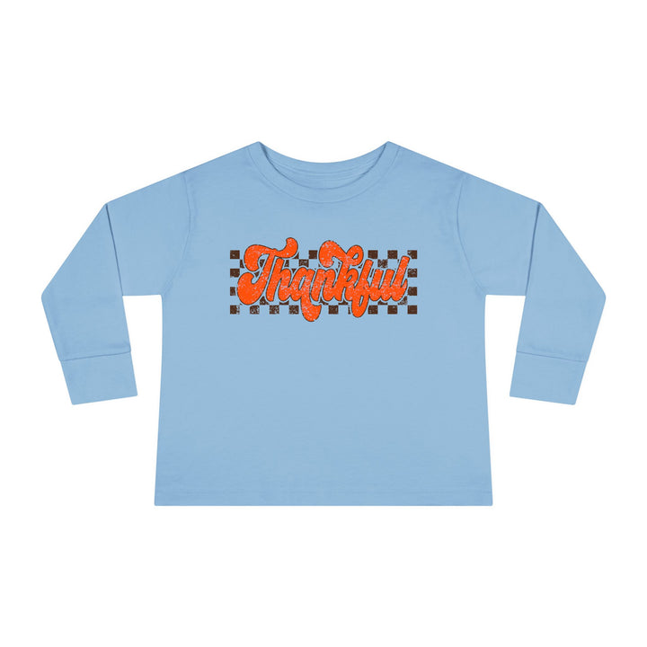 Retro Thankful - Toddler Long Sleeve Tee