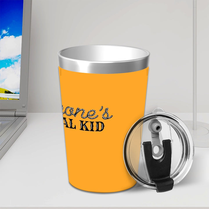 Someone's Feral Kid - Stainless Steel Water Bottle With Straw (12oz)