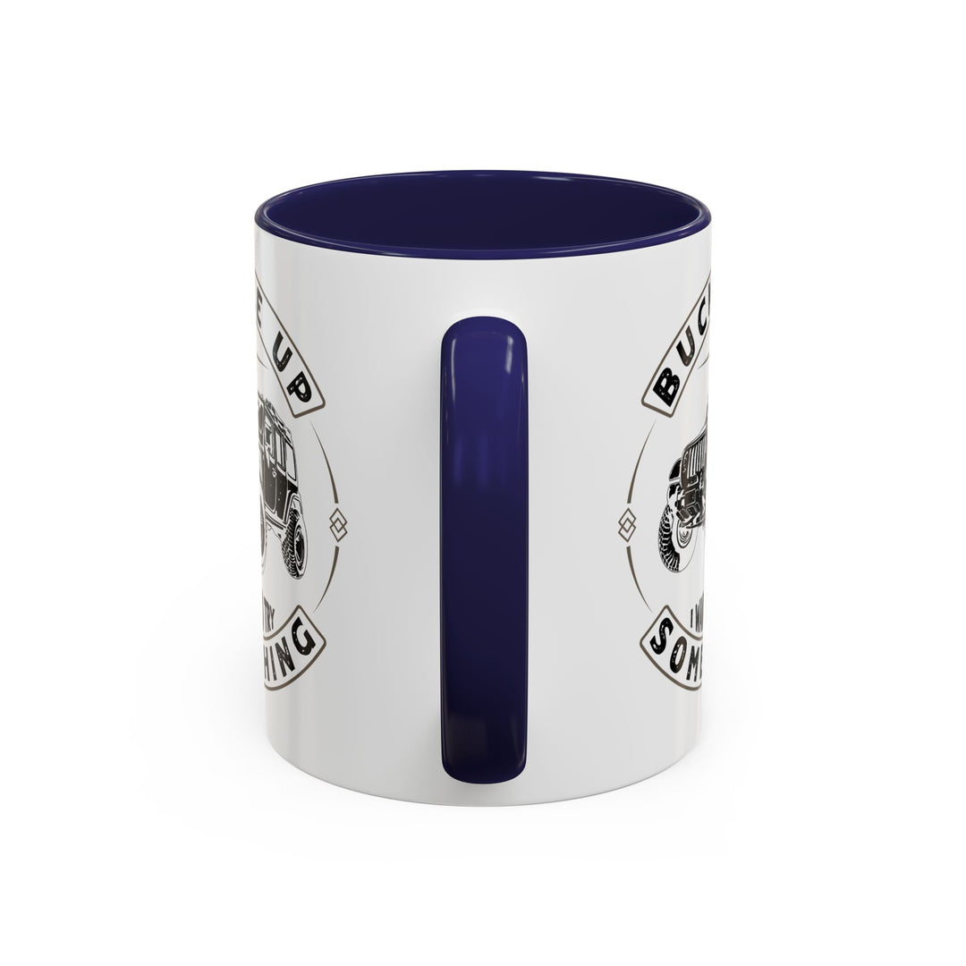 Buckle Up - Accent Coffee Mug (11, 15oz)