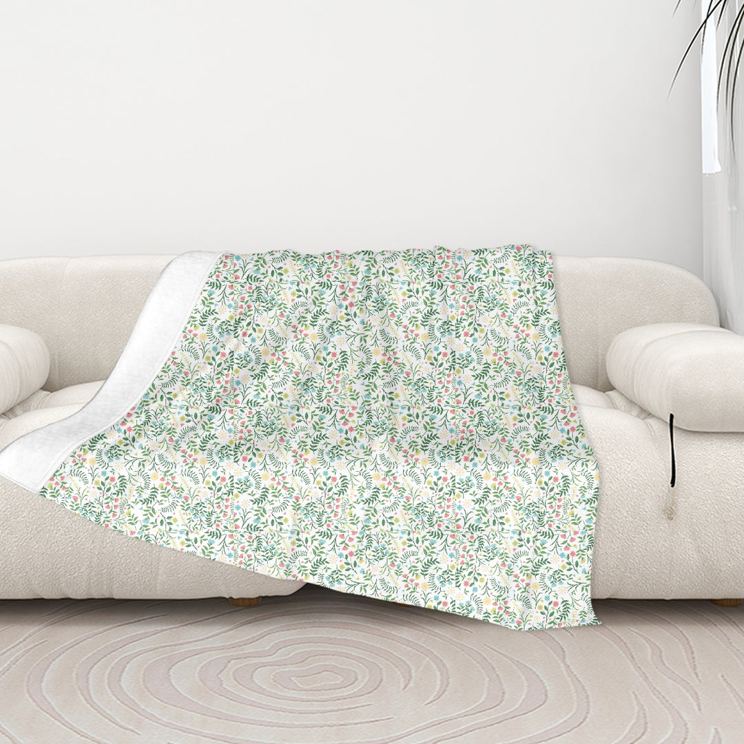 Spring Flowers - Sofa Blanket