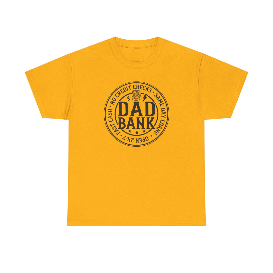 Bank Of Dad - Unisex Heavy Cotton Tee