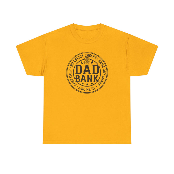 Bank Of Dad - Unisex Heavy Cotton Tee