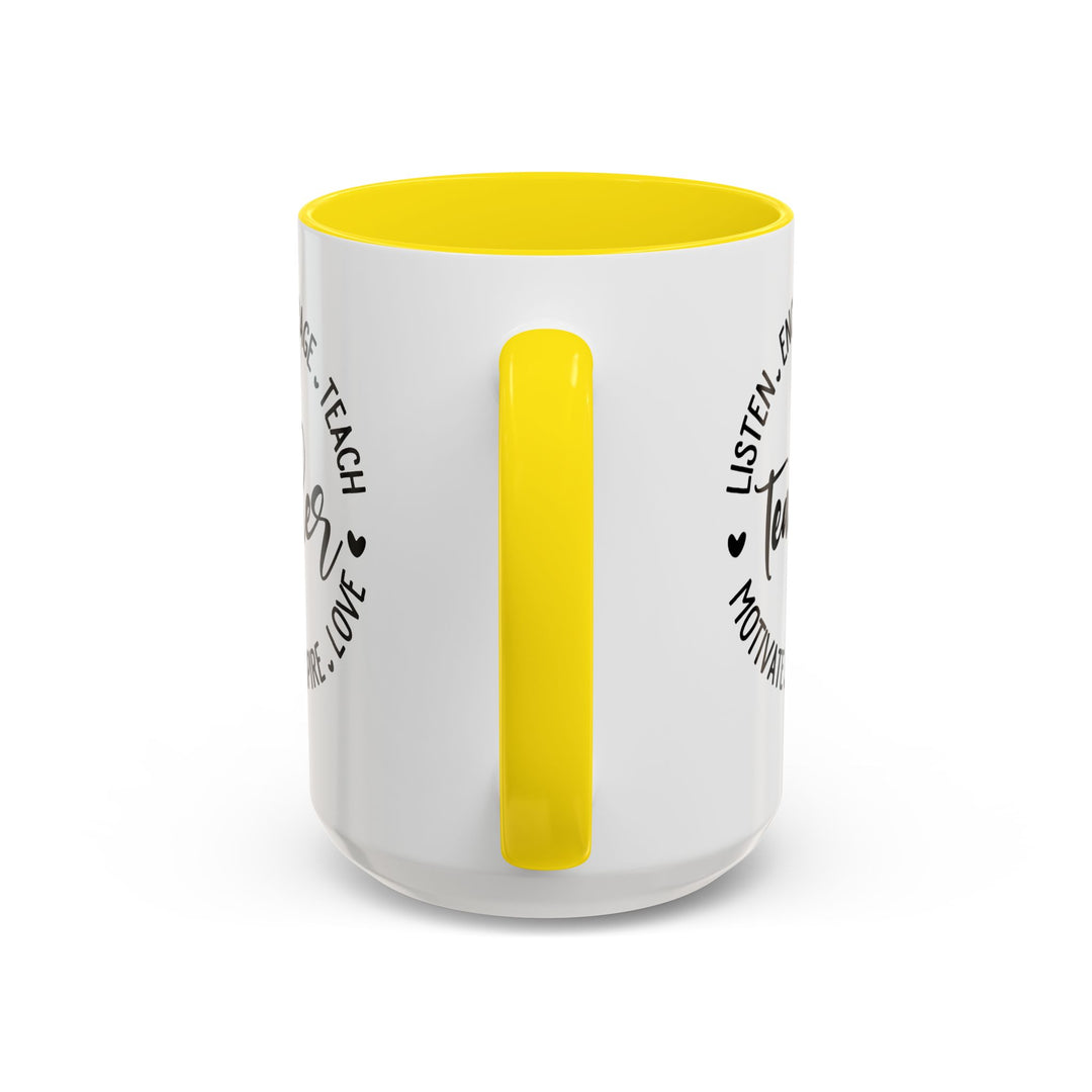 Teacher - Accent Coffee Mug (11, 15oz)