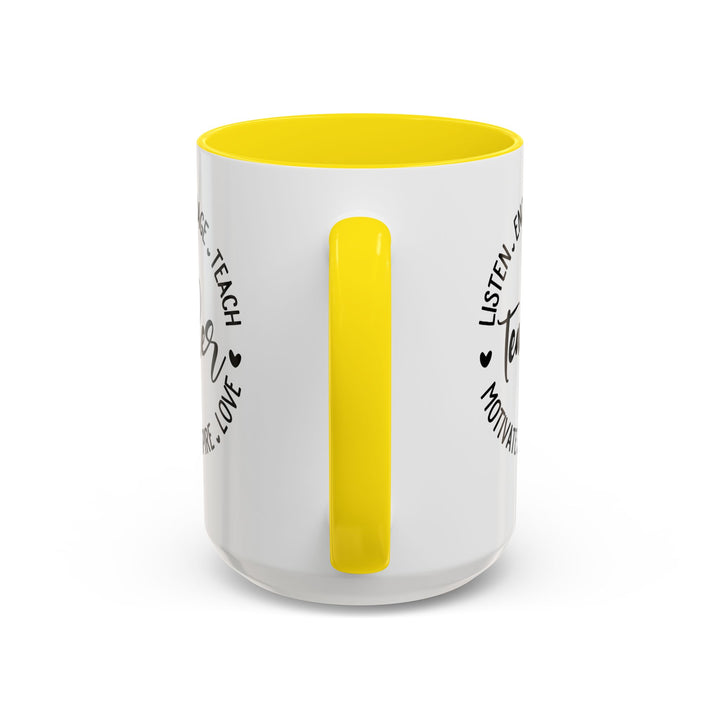 Teacher - Accent Coffee Mug (11, 15oz)
