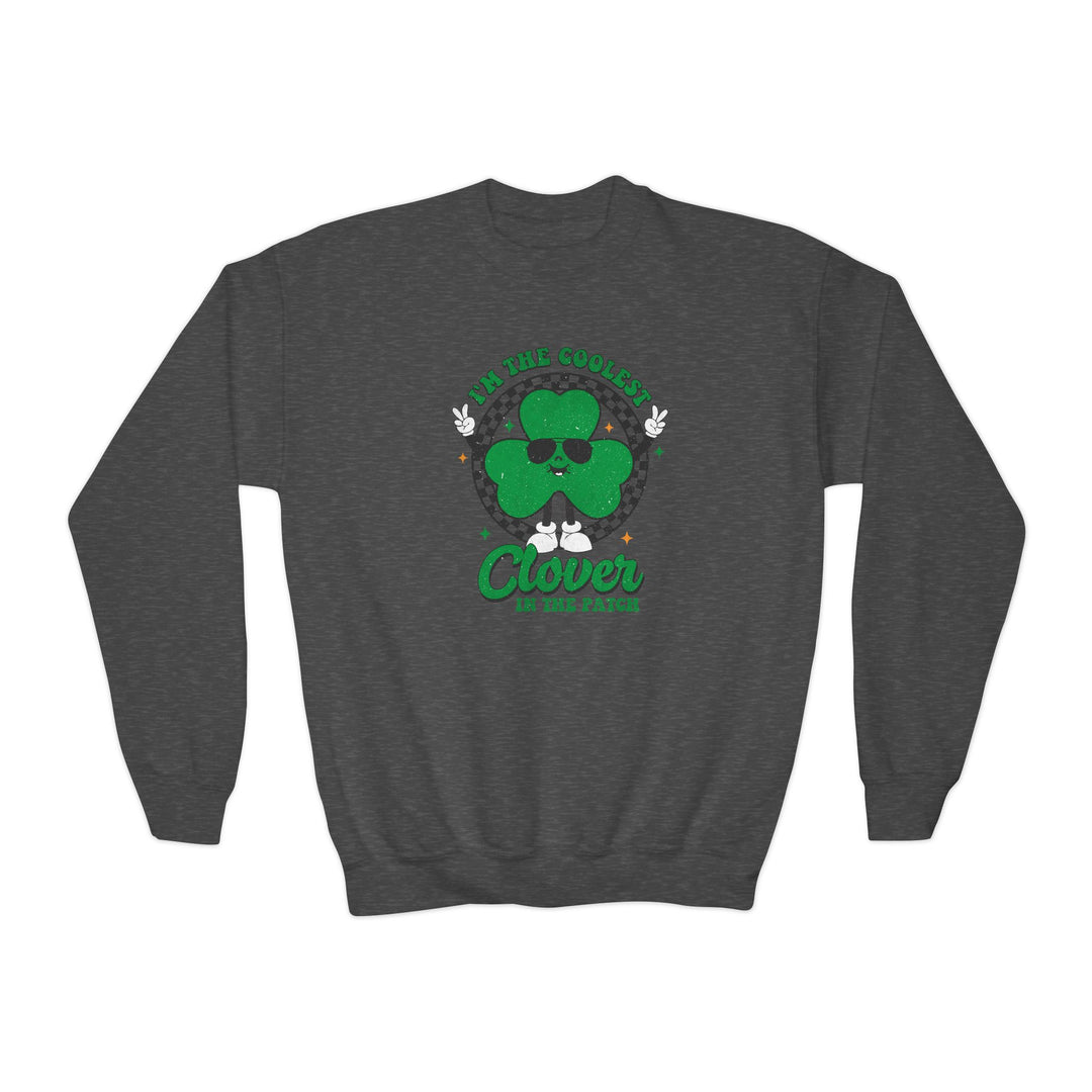 Coolest Clover - Youth Crewneck Sweatshirt
