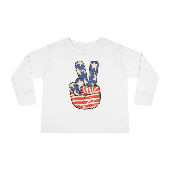 Peace - Toddler Long Sleeve Tee