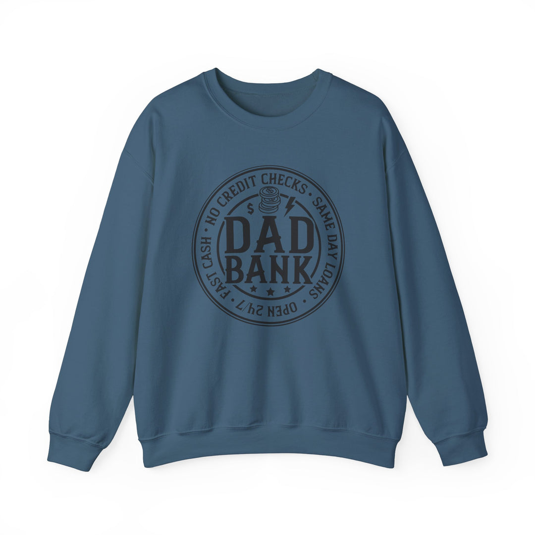 Bank Of Dad - Unisex Heavy Blend™ Crewneck Sweatshirt