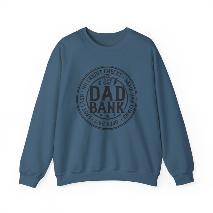 Bank Of Dad - Unisex Heavy Blend™ Crewneck Sweatshirt