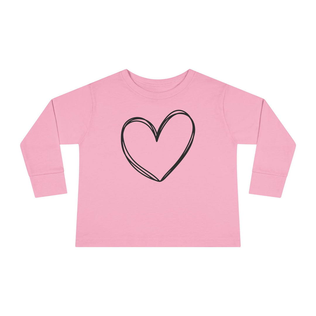 Heart - Toddler Long Sleeve Tee