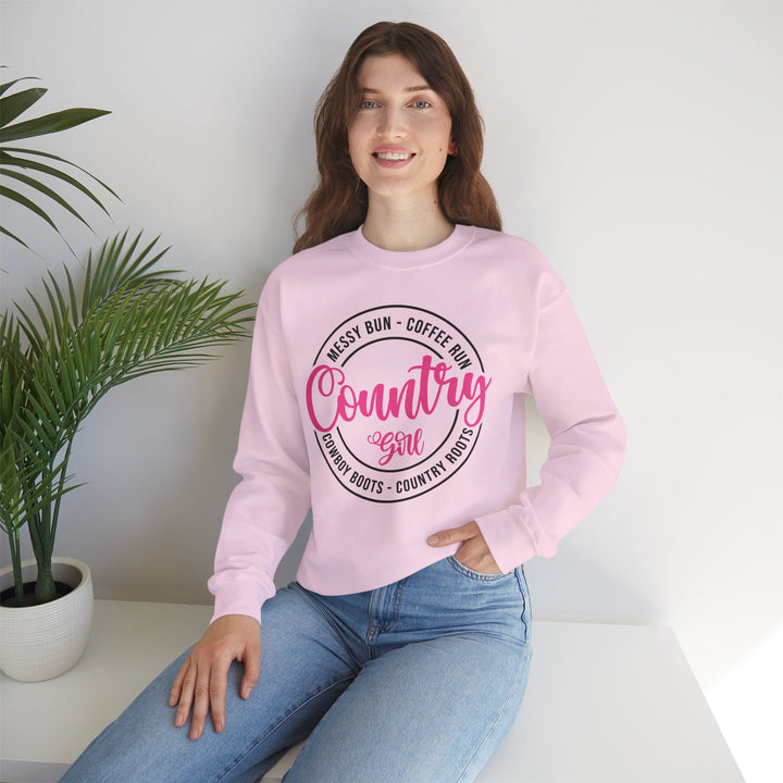 Country Girl - Unisex Heavy Blend™ Crewneck Sweatshirt
