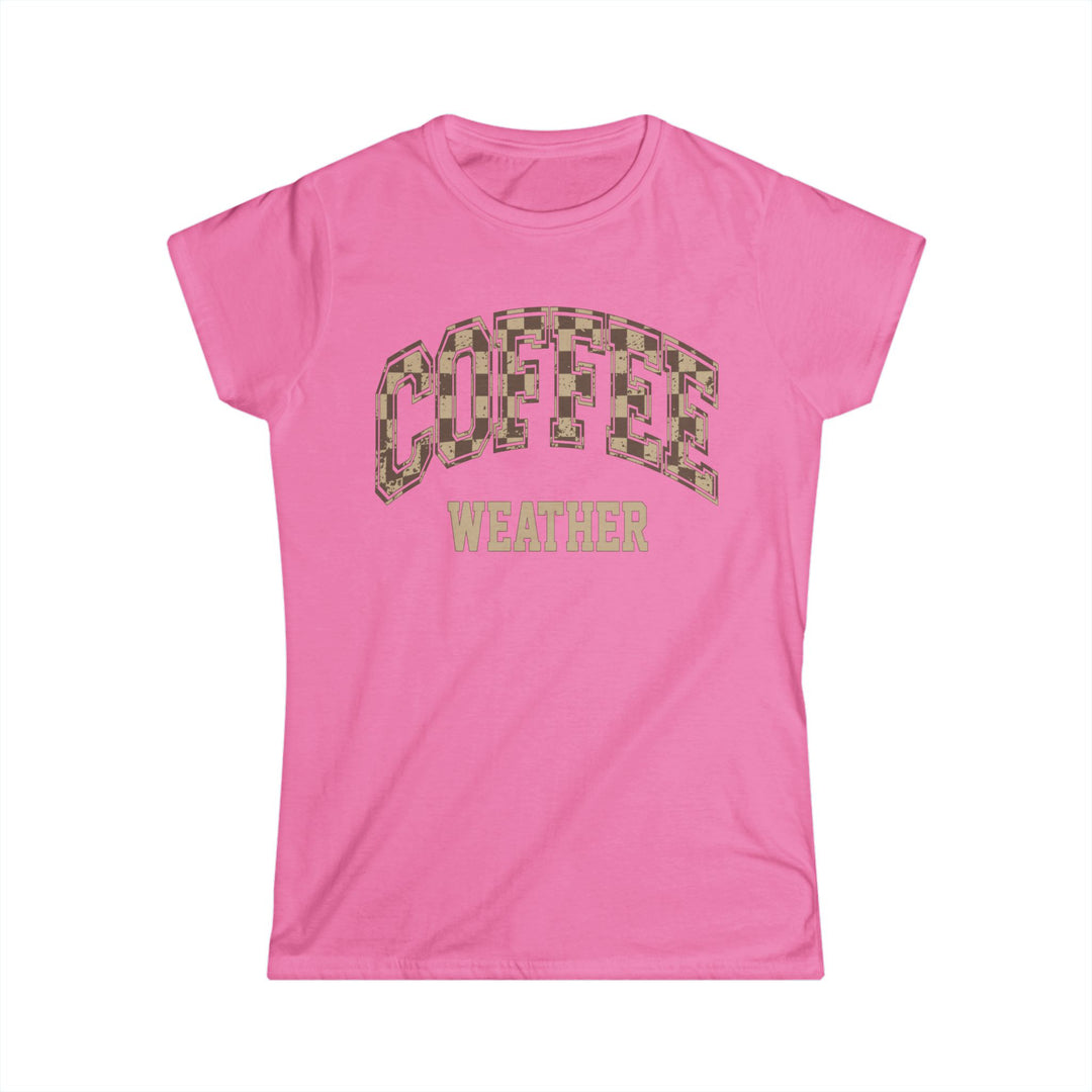 Coffee Weather - Women's Softstyle Tee