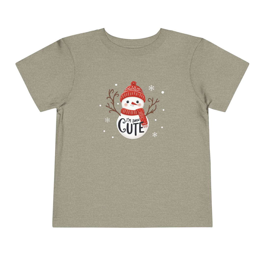 Snow Cute - Toddler Short Sleeve Tee