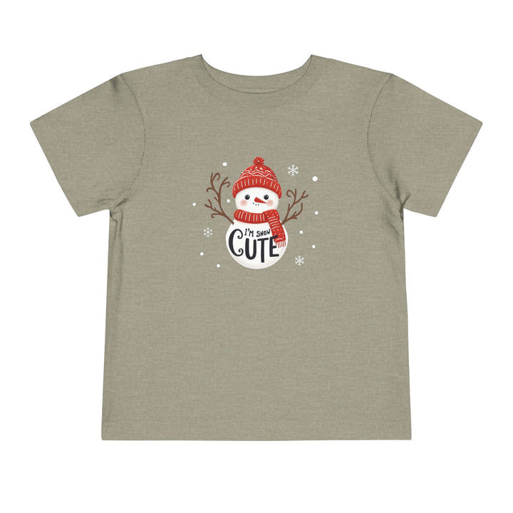 Snow Cute - Toddler Short Sleeve Tee