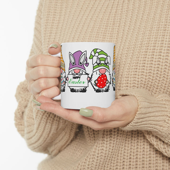 Easter Gnomes - Ceramic Mug, (11oz, 15oz)