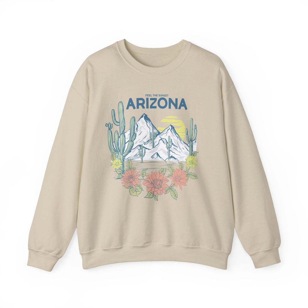 Feel The Sunset Arizona - Unisex Heavy Blend™ Crewneck Sweatshirt