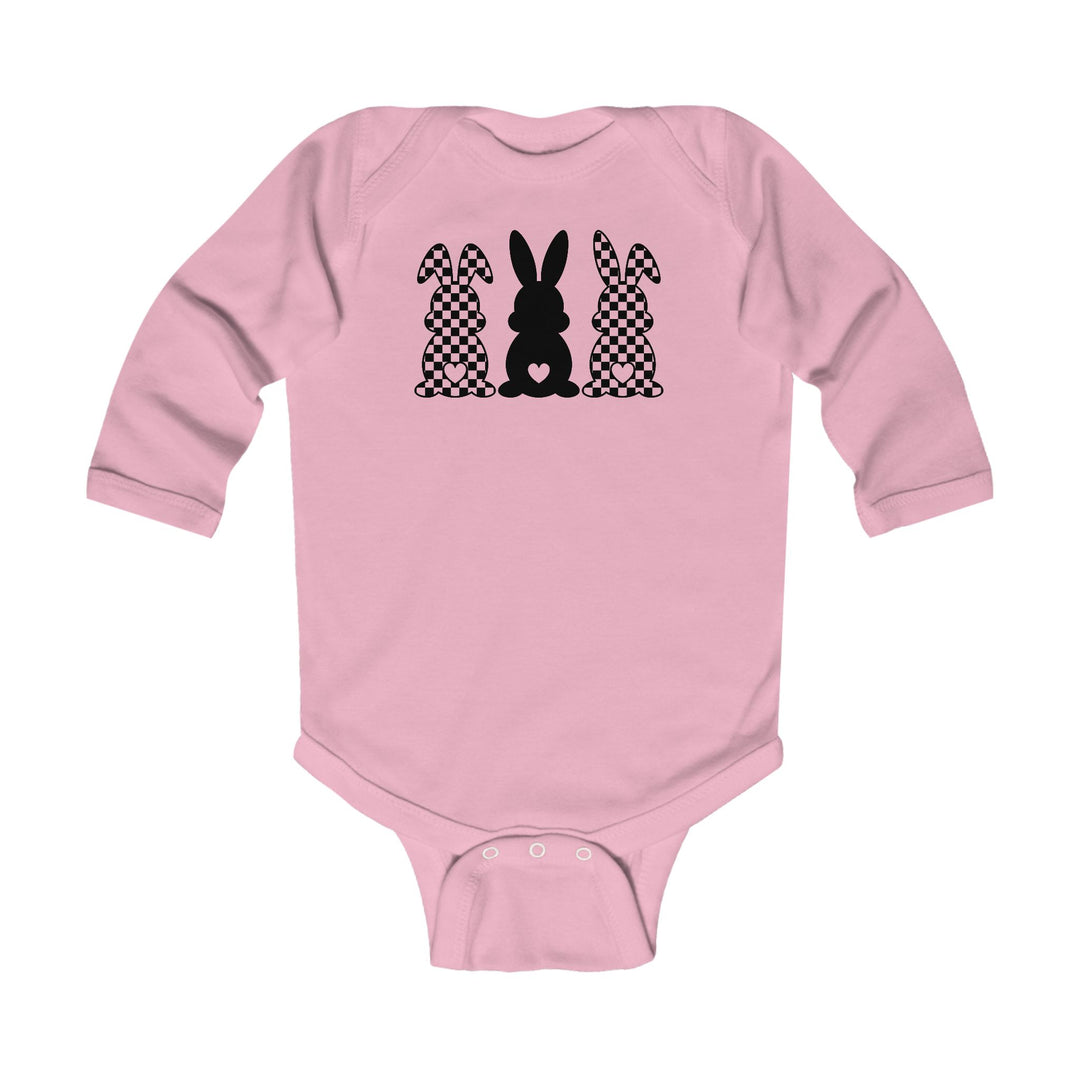 Heart Bunny - Infant Long Sleeve Bodysuit