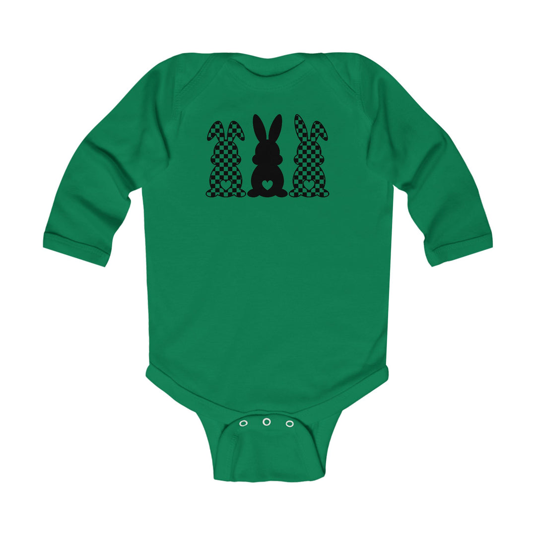 Heart Bunny - Infant Long Sleeve Bodysuit