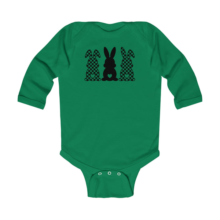 Heart Bunny - Infant Long Sleeve Bodysuit