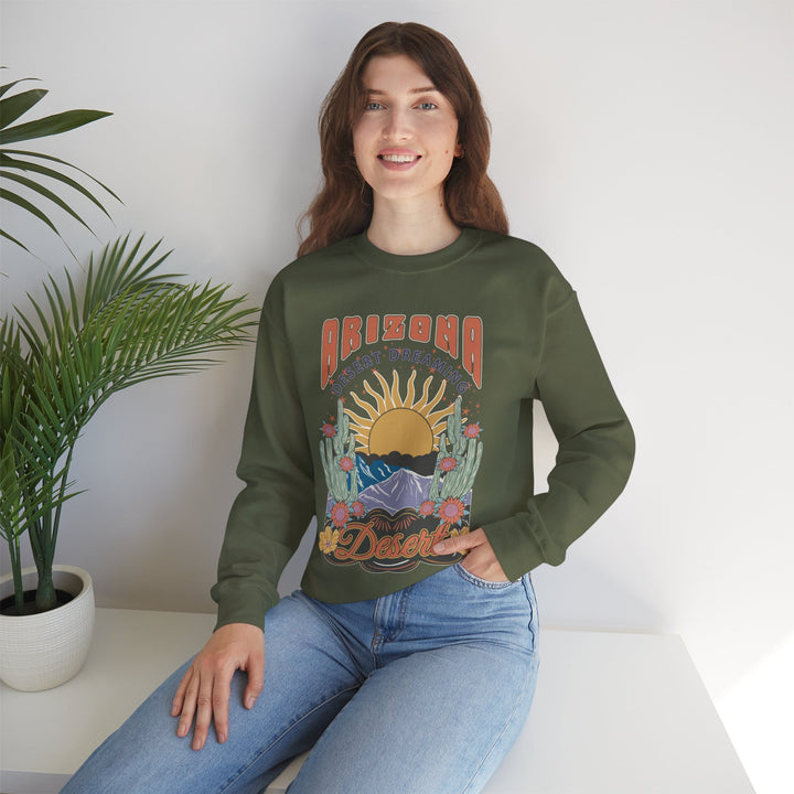 Arizona Desert Dreaming - Unisex Heavy Blend™ Crewneck Sweatshirt