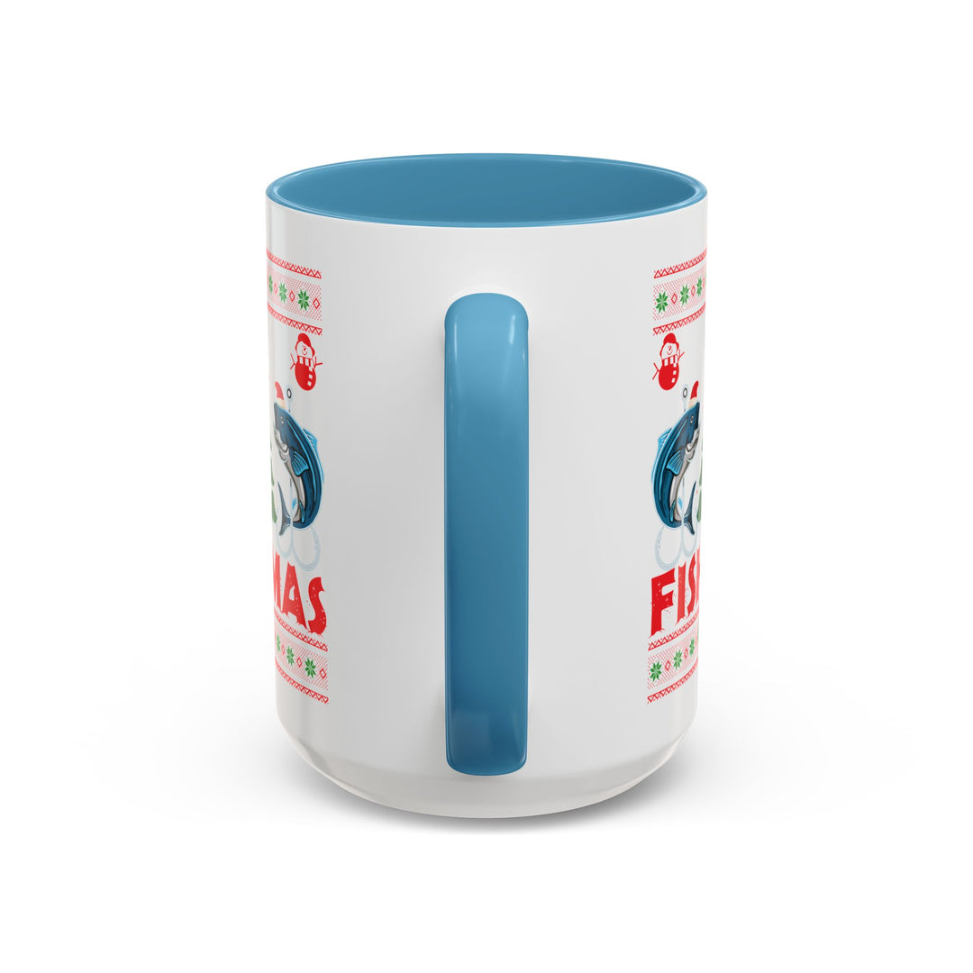 Merry Fishmas - Accent Coffee Mug (11, 15oz)