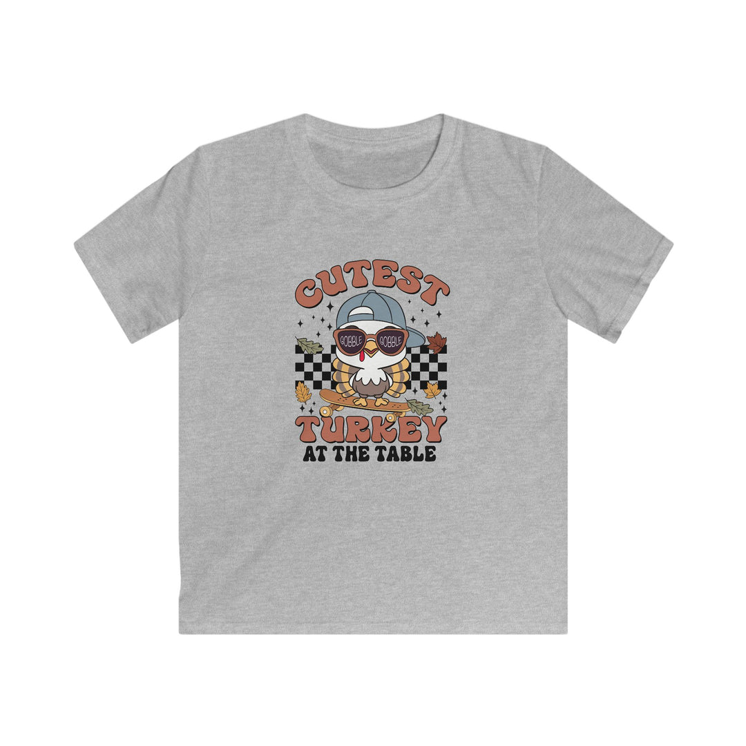 Cutest Turkey Boys - Kids Softstyle Tee