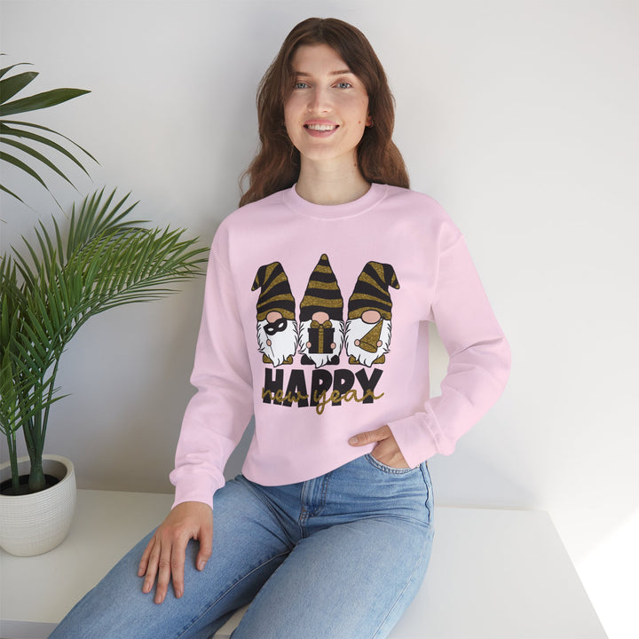 Happy New Year Gnomes - Unisex Heavy Blend™ Crewneck Sweatshirt