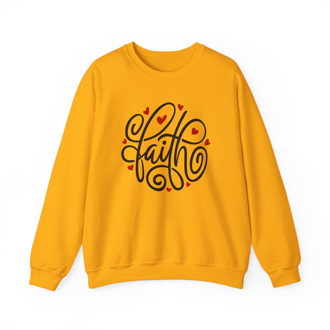 Faith Hearts - Unisex Heavy Blend™ Crewneck Sweatshirt