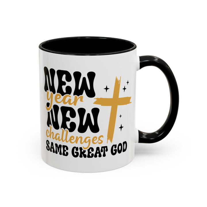 New Year Same Great God - Accent Coffee Mug (11, 15oz)