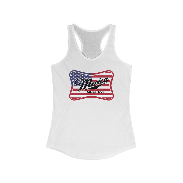 Merica - Women's Ideal Racerback Tank