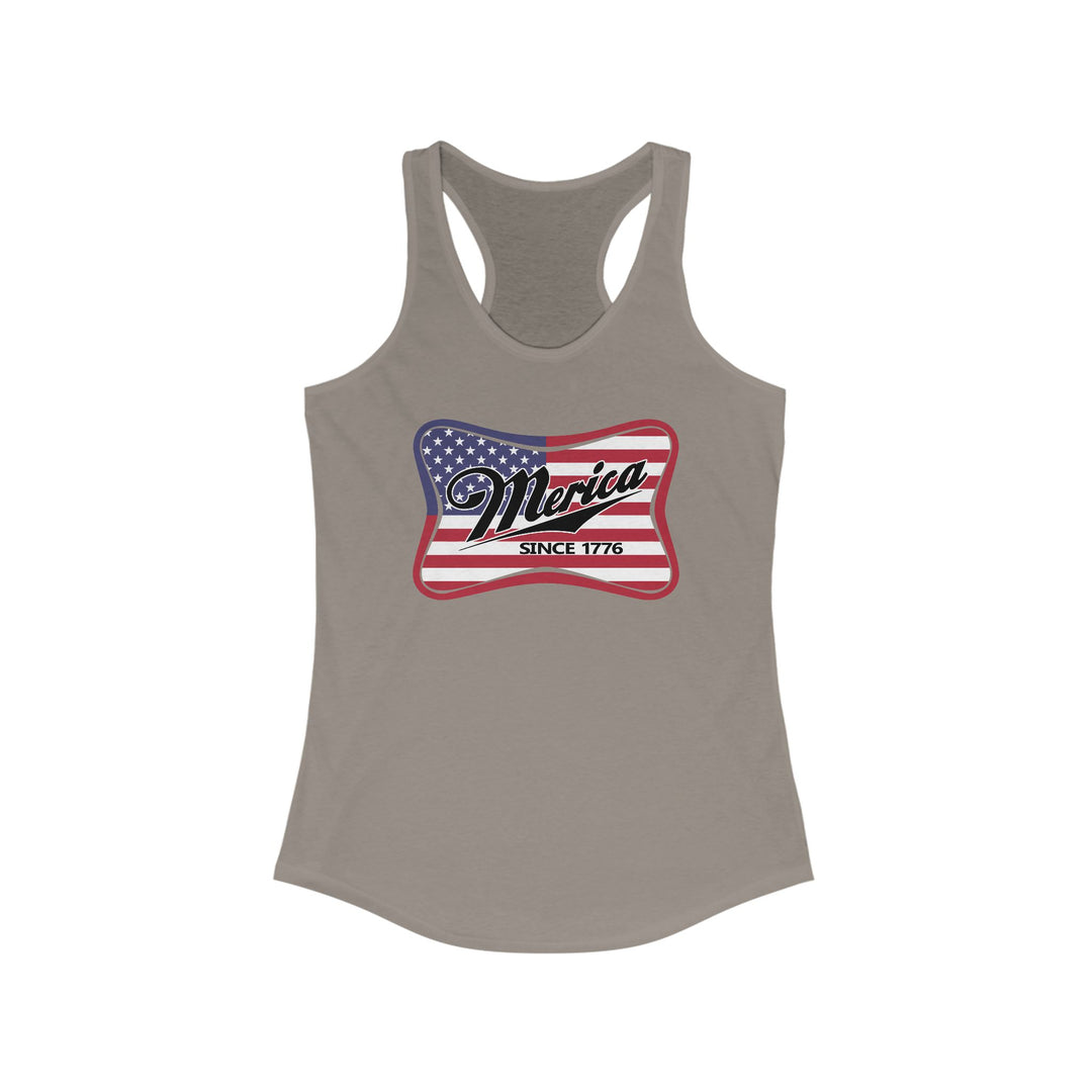 Merica - Women's Ideal Racerback Tank