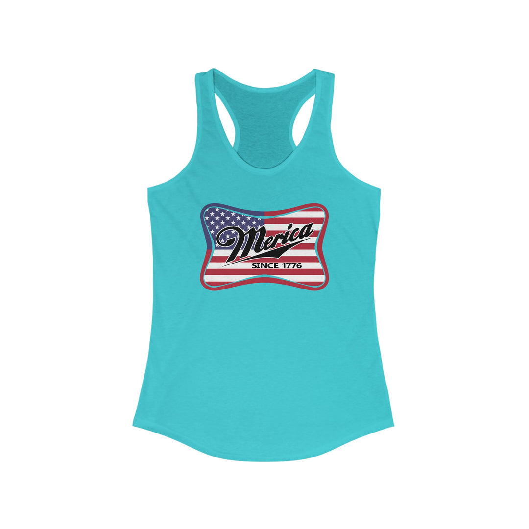 Merica - Women's Ideal Racerback Tank
