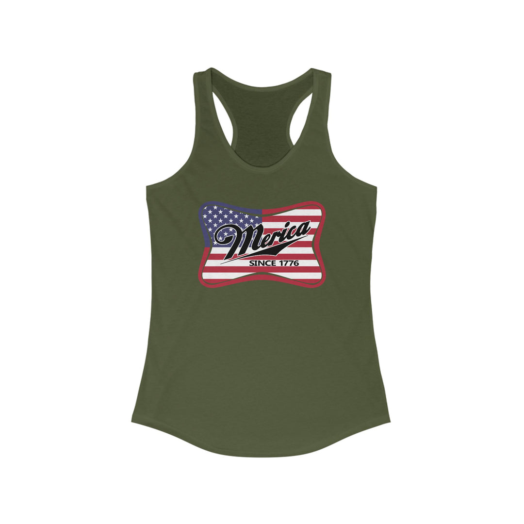 Merica - Women's Ideal Racerback Tank