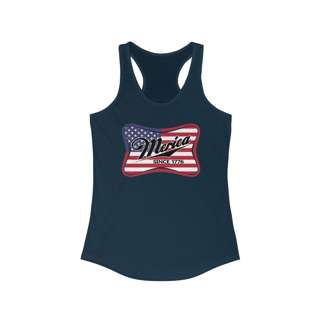 Merica - Women's Ideal Racerback Tank