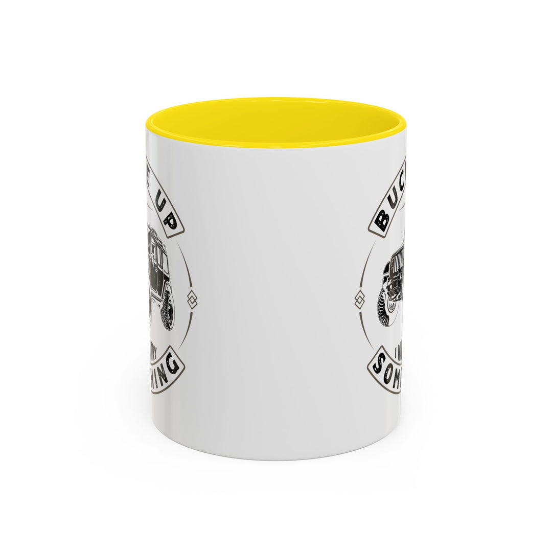 Buckle Up - Accent Coffee Mug (11, 15oz)