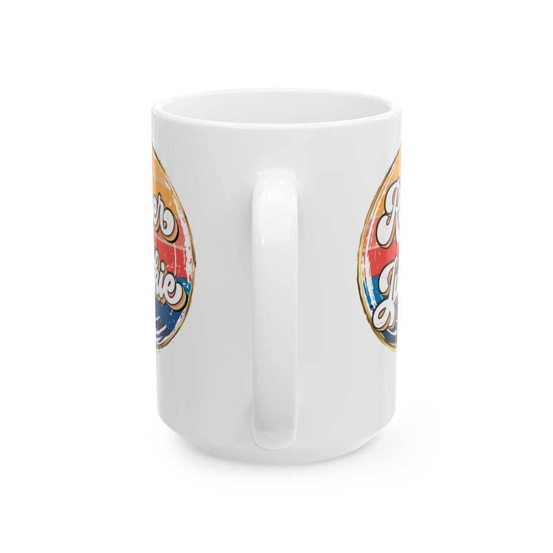 River Junkie - Ceramic Mug, (11oz, 15oz)