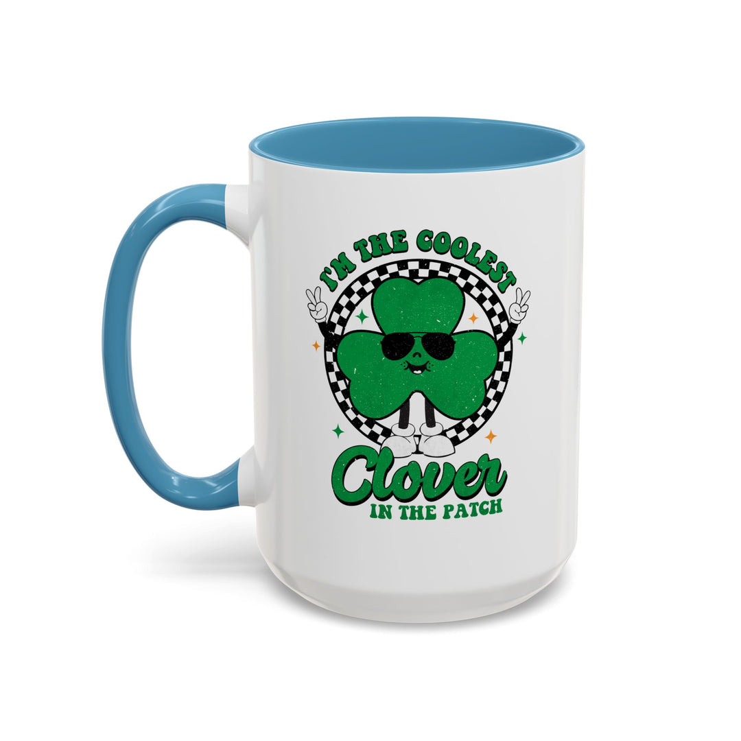 Coolest Clover - Accent Coffee Mug (11, 15oz)