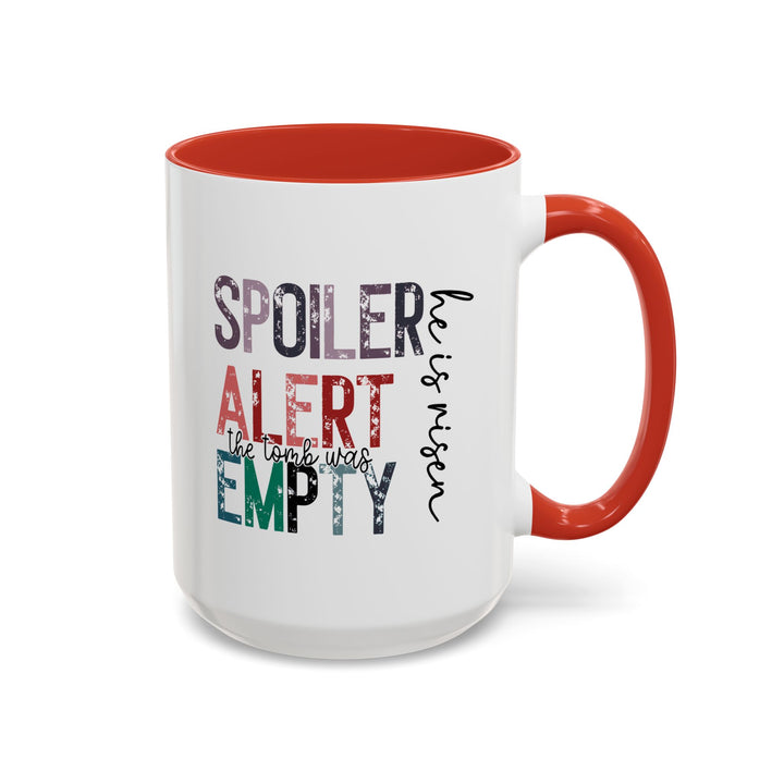 Spoiler Alert - Accent Coffee Mug (11, 15oz)