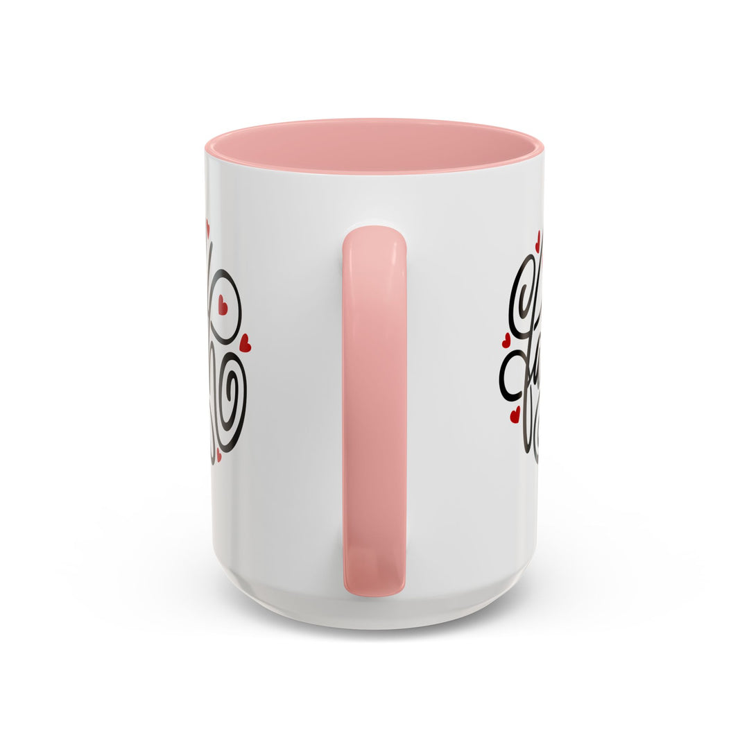 Faith Hearts - Accent Coffee Mug (11, 15oz)