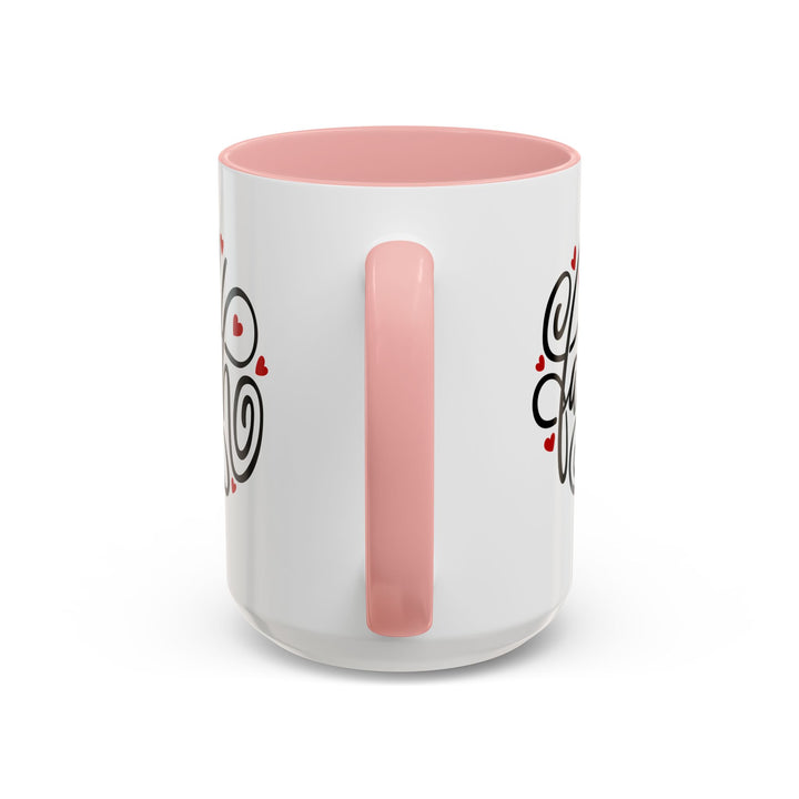 Faith Hearts - Accent Coffee Mug (11, 15oz)